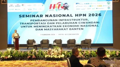Wagub Banten Buka Seminar Nasional Infrastruktur Transportasi di HPN 2026