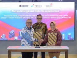 Telkom dan PGN Integrasikan Operasional Data Center dengan Pasokan Energi Rendah Karbon