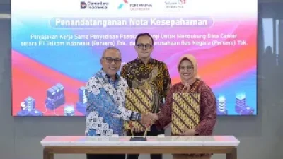 Telkom dan PGN Integrasikan Operasional Data Center dengan Pasokan Energi Rendah Karbon