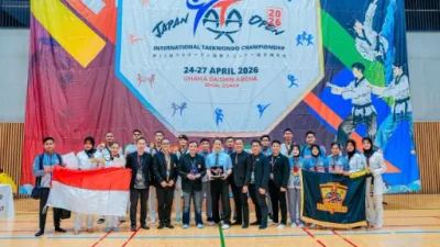 Polri Ukir Prestasi Dunia, Tim Taekwondo Garbha Presisi Juara Umum di Jepang