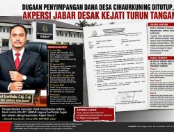 “AKPERSI Bawa Polemik Kejari Garut ke Kejati Jabar, Kasus Rp700 Juta Memanas”