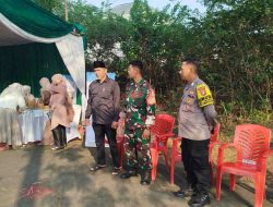 Perkuat Kemanunggalan TNI-Rakyat, Danramil 01/Tambun Hadiri Pembangunan Mushola