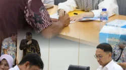 Kantor Pertanahan Kabupaten Tangerang melaksanakan kegiatan Pembayaran Uang Ganti Rugi Pengadaan Tanah Untuk pembangunan Jalan Tol Serpong–Balaraja Seksi 2A