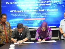 Pos Indonesia dan GT Empire Global Perkuat Kolaborasi Distribusi Lintas Negara Indonesia–Malaysia
