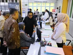 Tinjau Kantah Kota Batam Bersama Komisi II DPR RI, Wamen ATR/Waka BPN Pastikan Pelayanan Pertanahan Berjalan Efisien