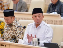 Menteri Nusron Laporkan Realisasi Anggaran Kementerian ATR/BPN Tahun 2025 kepada Komisi II DPR RI