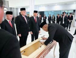 Lantik 78 Pejabat Struktural, Wamen Ossy: Rotasi dan Promosi Jabatan Bentuk Birokrat Yang Adaptif