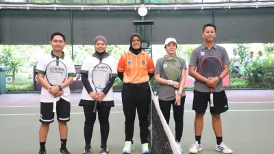 Bangun Soliditas Melalui Olahraga, Kementerian ATR/BPN Berpartisipasi Dalam Turnamen Tenis Piala Gubernur DKI Jakarta 2026